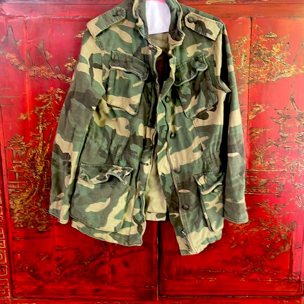 Free People Camo jacket S